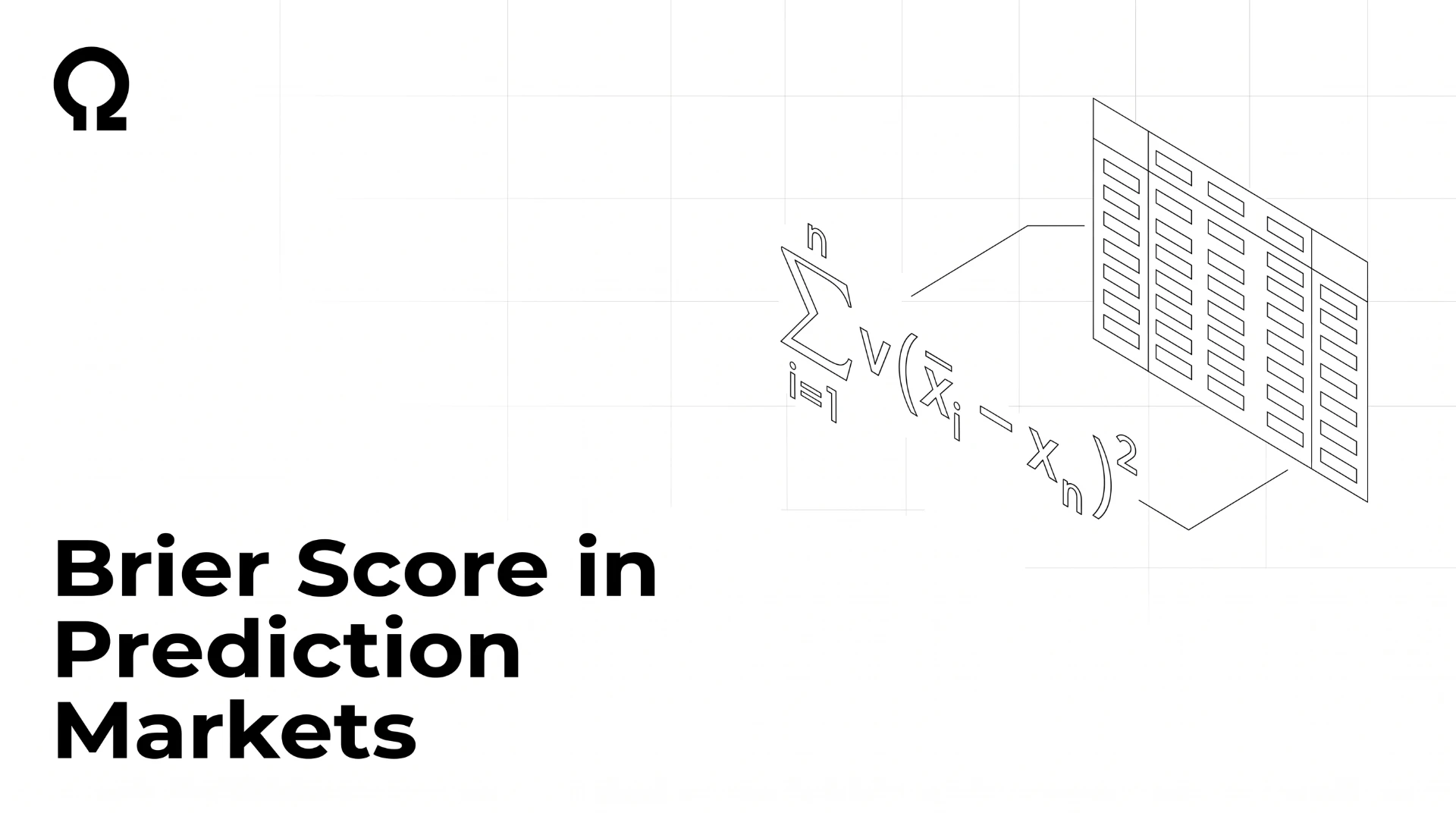 Brier Score in Prediction Markets: What It Actually Measures, and Why Domain Matters
